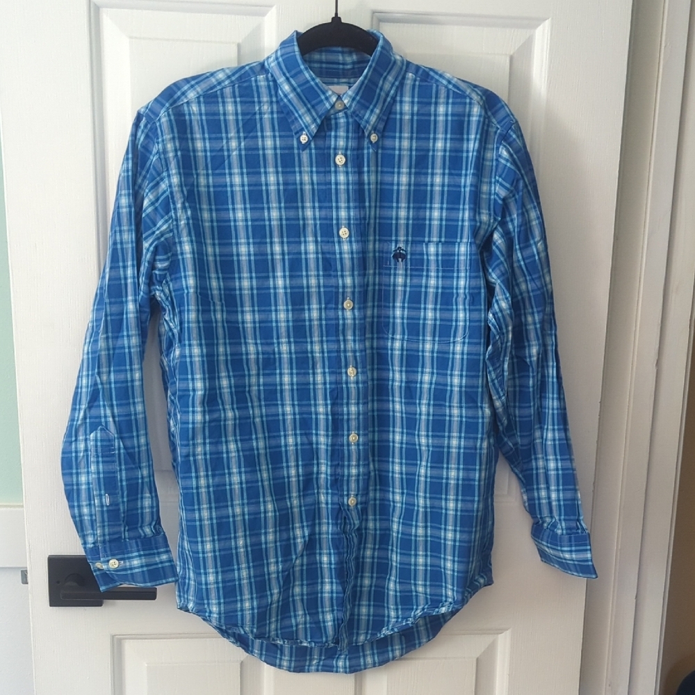 Brooks Brothers Blue Casual Button Down Shirt